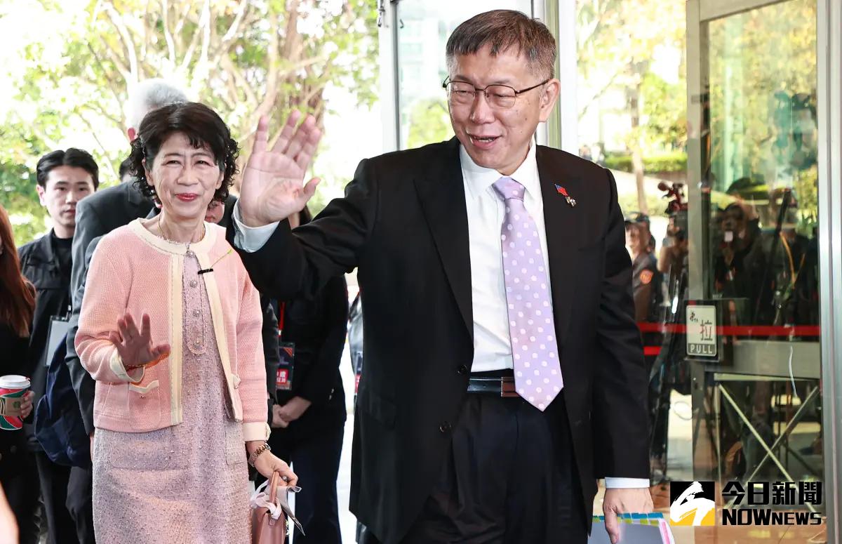 ▲2024總統大選落幕，民眾黨總統候選人柯文哲拿下369萬票敗選。（圖／記者葉政勳攝 , 2023.12.30）