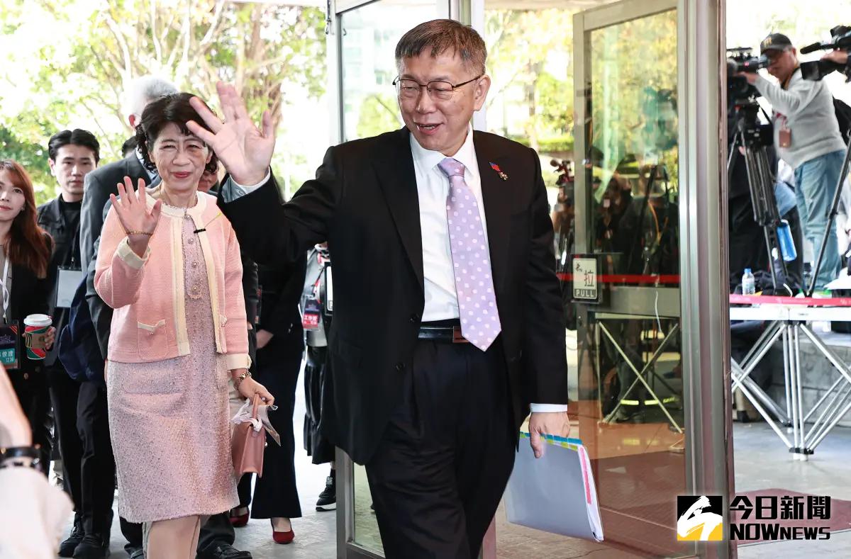 ▲陳佩琪突然披露柯文哲認為柯侯配已經大贏。（圖／記者葉政勳攝 , 2023.12.30）