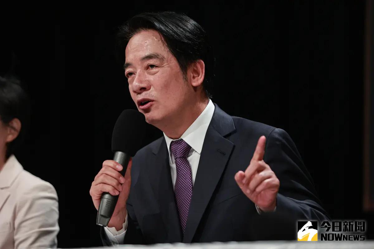 ▲民進黨總統候選人賴清德競總指控，侯友宜恐觸犯公務人員利益迴避法。（圖／記者葉政勳攝 , 2023.12.30）。