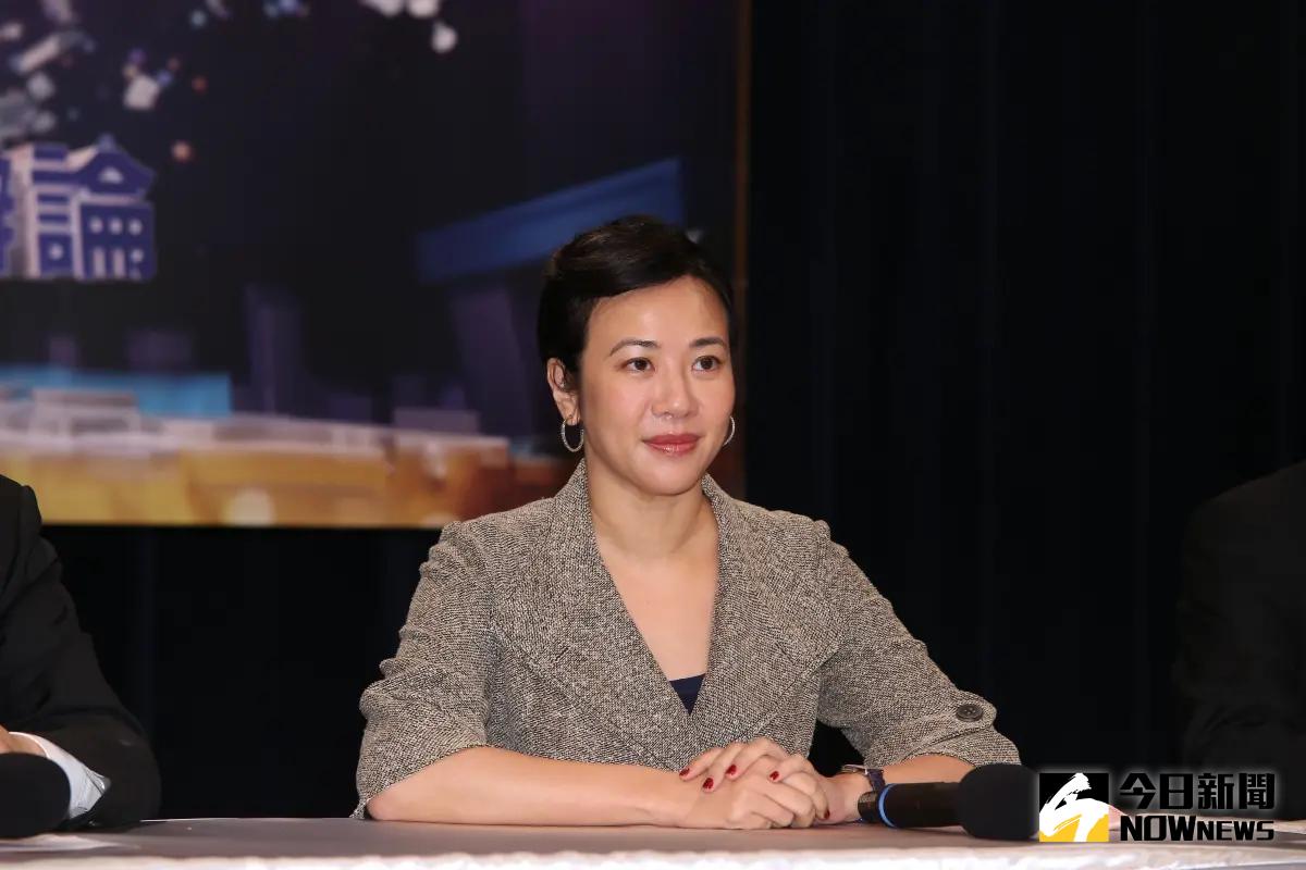 ▲民眾黨副總統候選人吳欣盈出席辯論會後記者會。（圖／記者吳翊緁攝，2023.12.30）