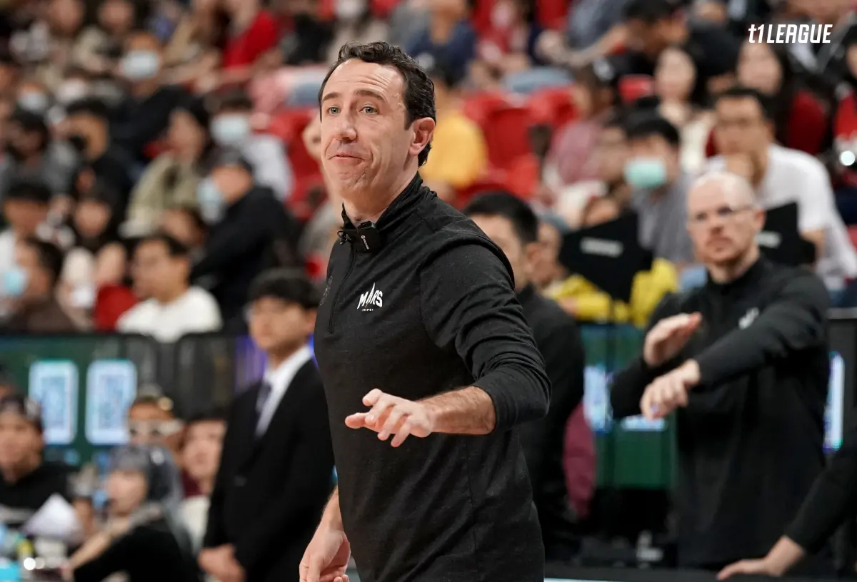 ▲場上同時出現兩顆球！台新戰神總教練布萊恩坦言球隊恐受影響（圖／T1聯盟提供）