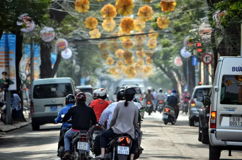 ▲越南首季GDP大增，經濟復甦。圖為越南街景。（圖／取自Pixabay）