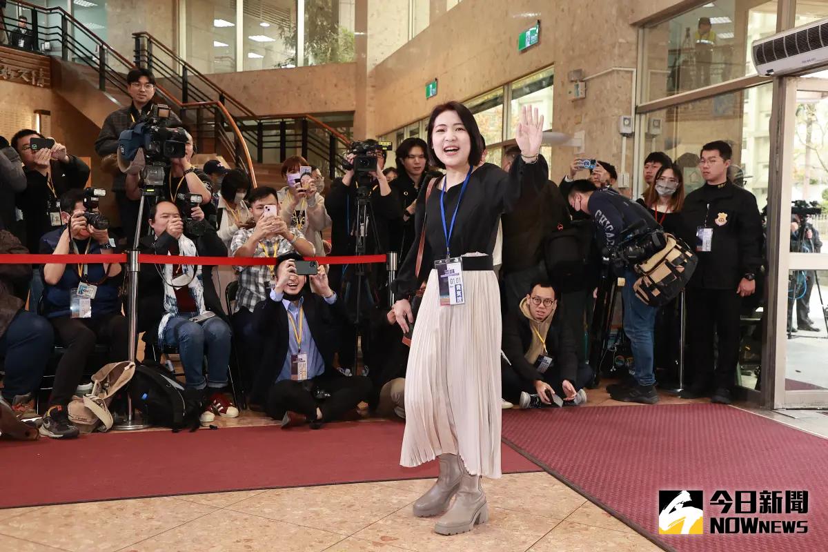 ▲2024國民黨區域立委候選人徐巧芯。（圖／記者葉政勳攝 , 2024.01.01）