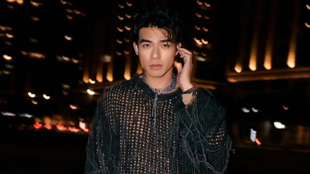 ▲陳昊森首次參加桃園跨年，還特地向劇組請假，獨家獻唱〈刻在我心底的名字〉陪伴大家，也曝光2024年的新規劃。（圖／陳昊森FB）