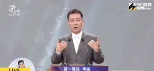 副總統辯論／趙少康喊開放陸客！嗆「台灣風險來源就是民進黨」
