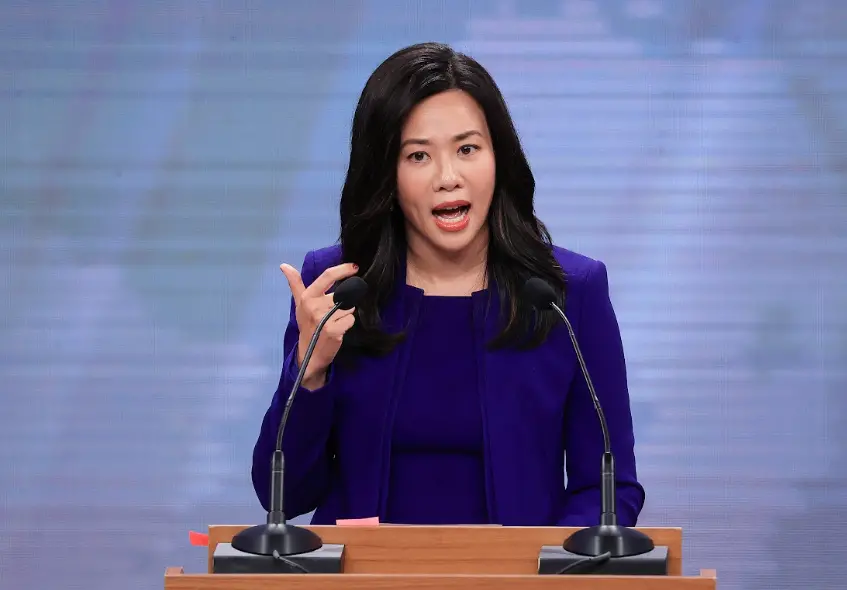 ▲2024大選唯一一場副總統候選人辯論會，今（1）日下午2時在公視登場。（圖／公視提供）