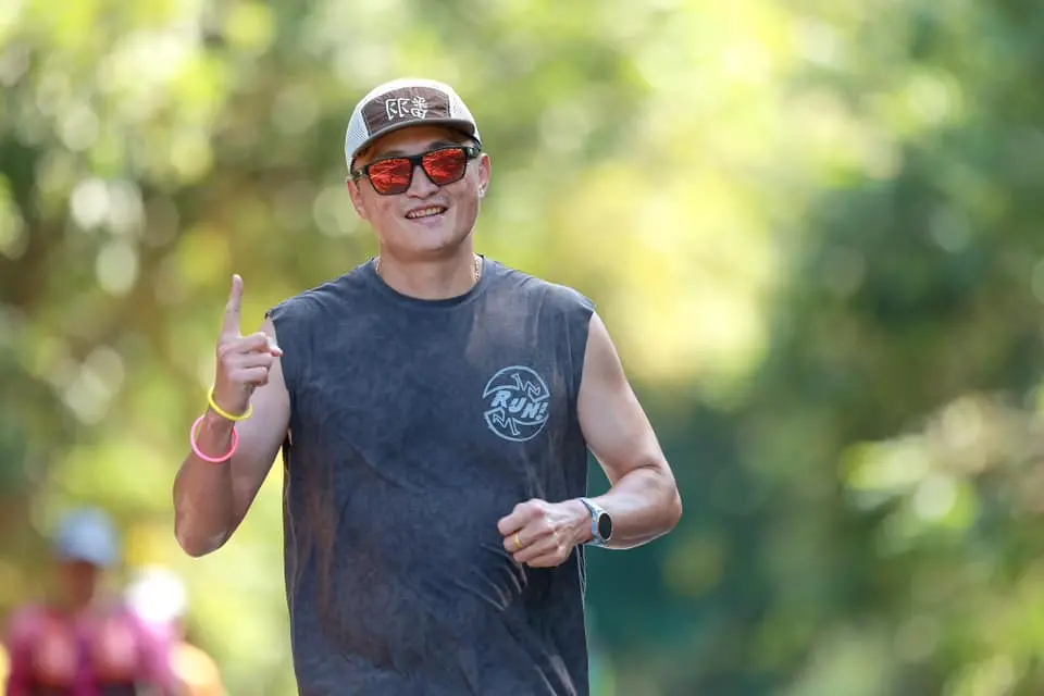 ▲馮勝賢在路跑賽事中，重新認識自己，即便受了傷也要跑。（圖／馮勝賢臉書）
