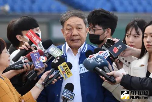 ▲棒協副理事長林華韋曾任奧運國手、國家隊總教練、台體大校長及職棒領隊，是三名主要人選中棒球資歷最完整者，主打制度治理、專業決策與人才傳承。（圖／陳明安攝）