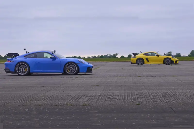 ▲ 以下犯上，價格便宜、馬力略小的Porsche Cayman GT4 RS竟比911 GT3還快！ 