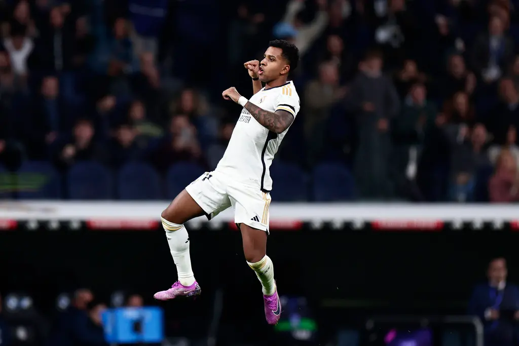 ▲西甲皇家馬德里小將Rodrygo，近期在比賽中表現優異。（圖／美聯社／達志影像）