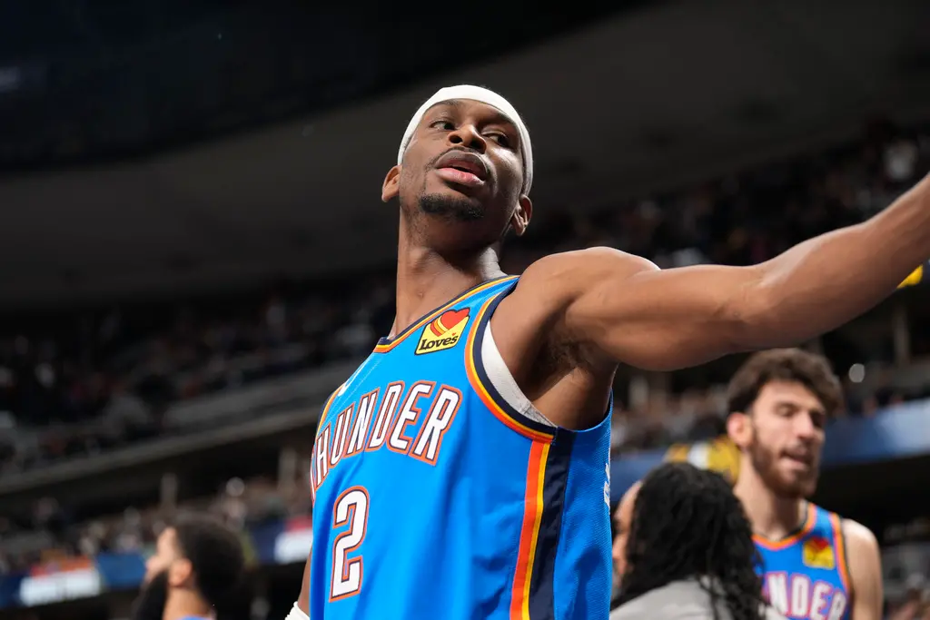 ▲雷霆後衛Shai Gilgeous-Alexander已成為球隊王牌。（圖／美聯社／達志影像）