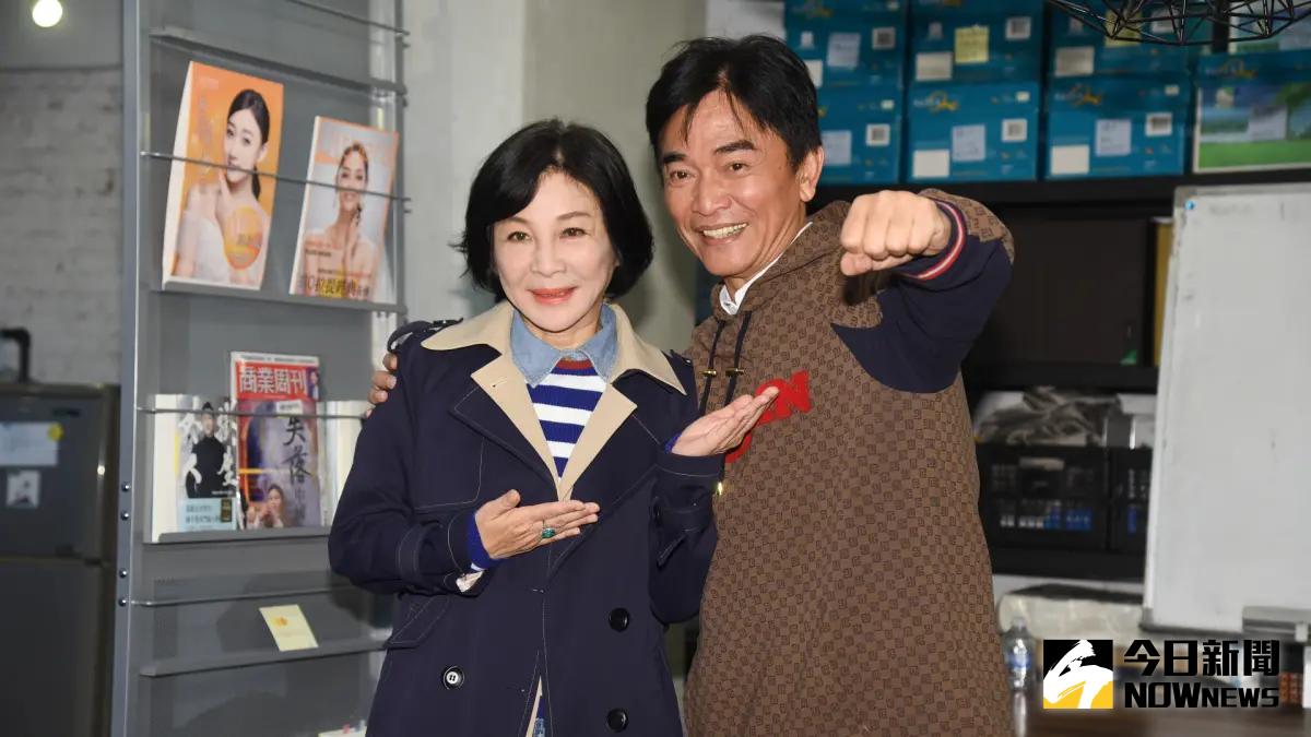 ▲吳淡如透露在日本石川金澤市開燒肉餐廳，幸好元旦7.6強震當天沒有營業，不過員工電話都沒有人接，至今仍不清楚房子狀況。右為吳宗憲。（圖／記者陳明安攝影）