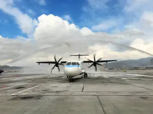 華信航空「ATR新機」今抵達松山機場　首創ATR添加SAF
