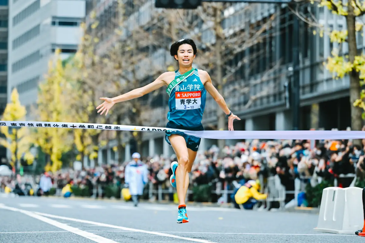 ▲第100屆箱根驛傳賽事落幕，青山學院大學刷新新紀錄。（圖／青山學院大學推特）