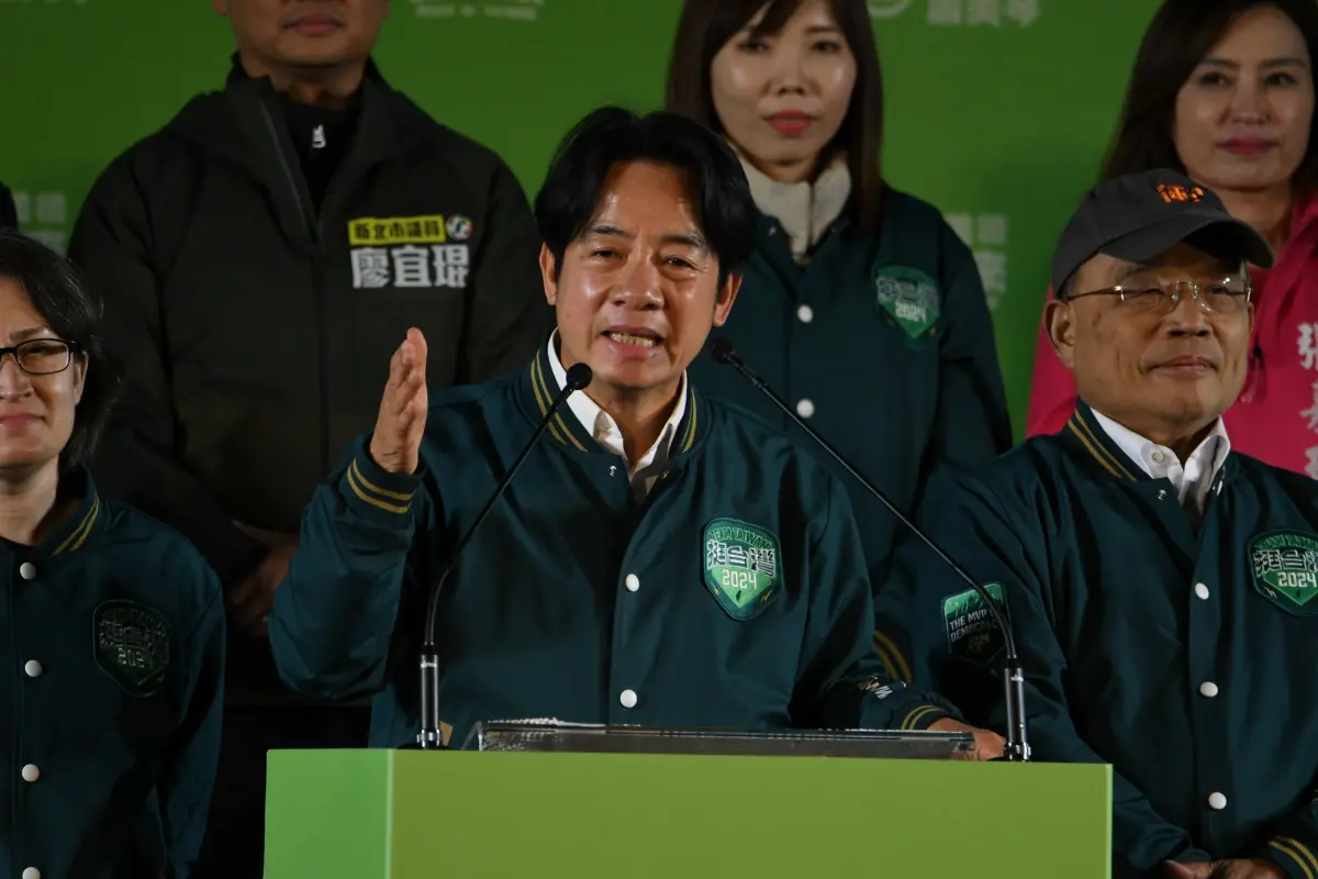 ▲賴清德晚間赴新北輔選。（圖／記者林調遜攝，2023.01.03）