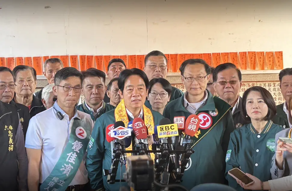 ▲賴清德上午赴屏東輔選。（圖／賴辦提供）