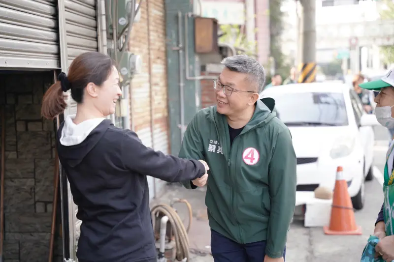 ▲中市一選區立法委員候選人蔡其昌拚連任，呼籲海線鄉親堅定支持在地、會做事(圖／蔡其昌競總提供2024.1.5)