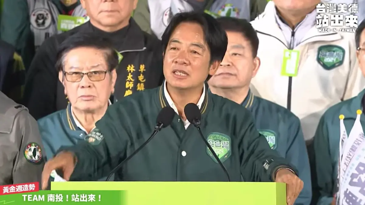 ▲賴清德表示，反廢死也是中共介選。（圖／資料照片）