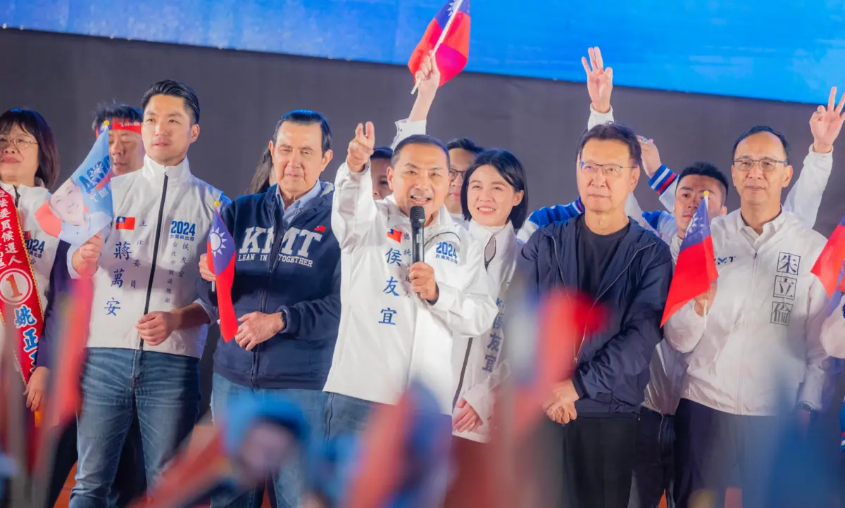 ▲平心而論，侯康配最後若只靠「聯合政府」這招就想促成選票流動，讓挺柯選民支持侯康，恐怕不容易。（圖／侯辦提供）