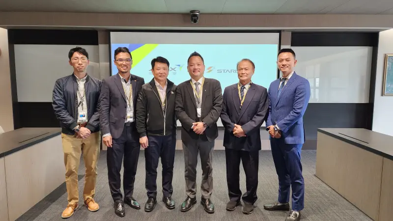 ▲星宇航空及安捷航空4日簽署飛行員訓練合約，深化航空產業在地合作鏈結。（圖／安捷航空提供）