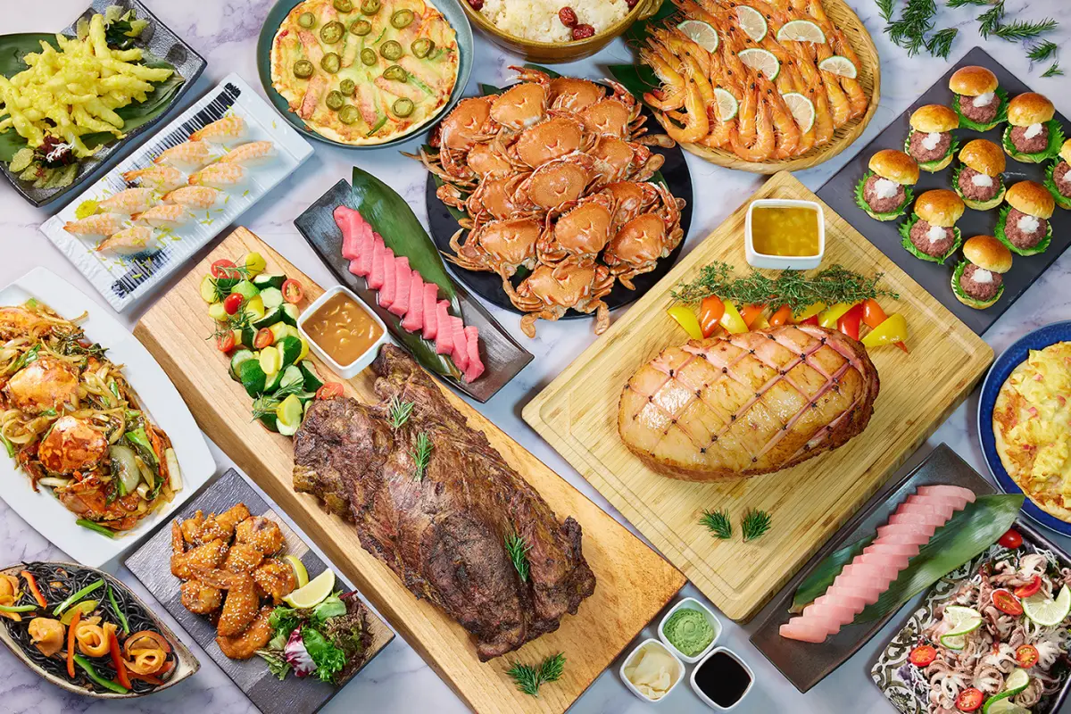 ▲JR東日本大飯店台北的鉑麗安全日餐廳即日起推出假日自助式下午茶，3月底前加入飯店官方LINE@好友可享受自助式下午茶特惠價850元（原價980元+10%）。（圖／JR東日本大飯店台北提供）