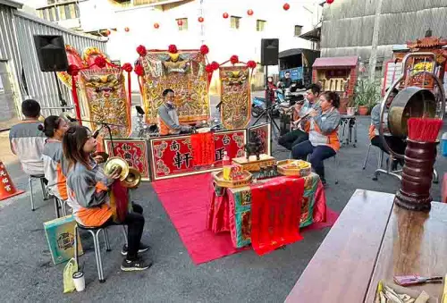 台南天子門生鳳鳴社 前甲元祐宮公演
