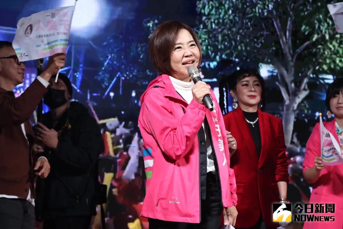 ▲萬華中正區立委參選人于美人，獲得不分藍綠力量支持，黃國昌也表態力挺她進國會。（圖／記者陳明中攝影）