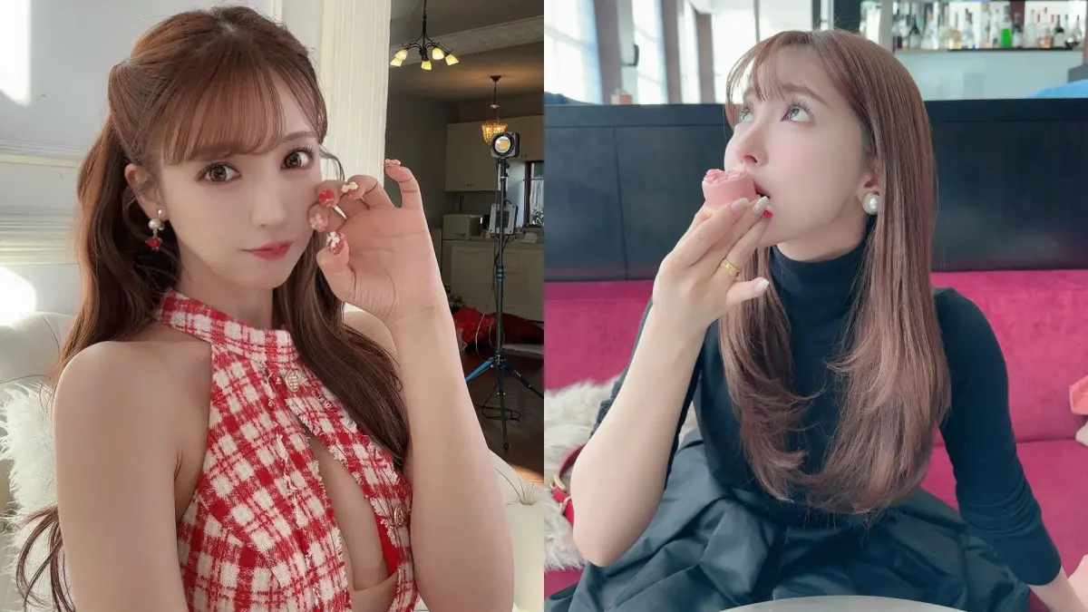 ▲三上悠亞「甜不辣手」引熱議，粉絲嗨翻：「摸起來很舒服。」（圖／三上悠亞Instagram）