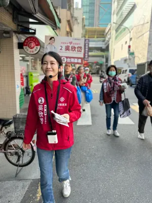 ▲台灣基進提名的吳欣岱為台北市第4選舉區2號候選人。（圖／取自吳欣岱臉書）