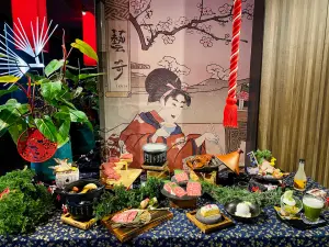 ▲王品「藝奇」推出新春御節料理「龍蝦限定套餐」。（圖／記者蕭涵云攝）