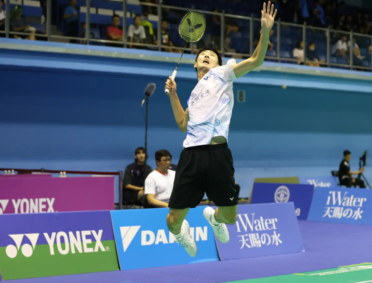 ▲2024年度首場羽球賽事，第一次全國羽球排名賽，名列本賽男單頭號種子王柏崴。（圖／羽球協會提供）