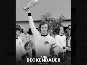 「足球皇帝」德國傳奇Beckenbauer逝世享壽78歲　兩度世界盃奪冠
