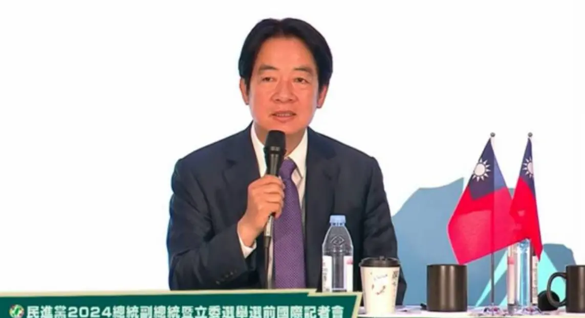 ▲賴清德、蕭美琴今（9）日舉行選前國際記者會。（圖／賴清德臉書）