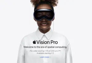 蘋果重量級新品Vision Pro開賣 1/19美率先預購!售價、規格公開