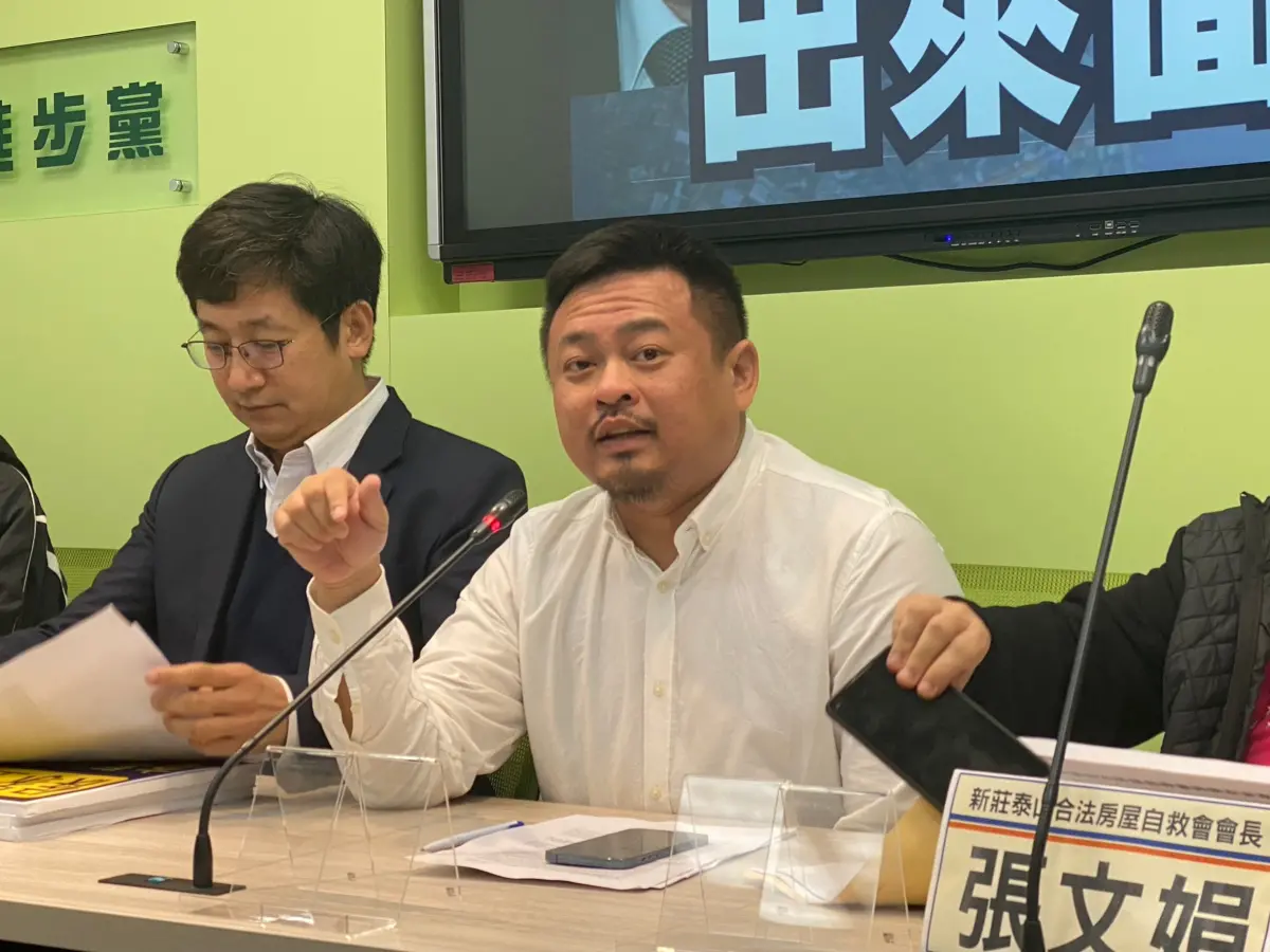 ▲洪申翰表示賴蕭配今日召開國際記者會說明國家大政與未來願景，反觀國民黨每天都在講AV網站的事情，變成國外AV入口網站，雙方格局相差非常多。（圖／記者陳威叡攝，2024.01.09）