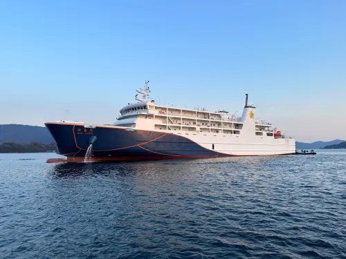 ▲交通部航港局去年完成新台馬輪購建計畫，開啟馬祖航運新紀元，今年將啟動東部高齡客船汰換計畫。（圖／航港局提供）