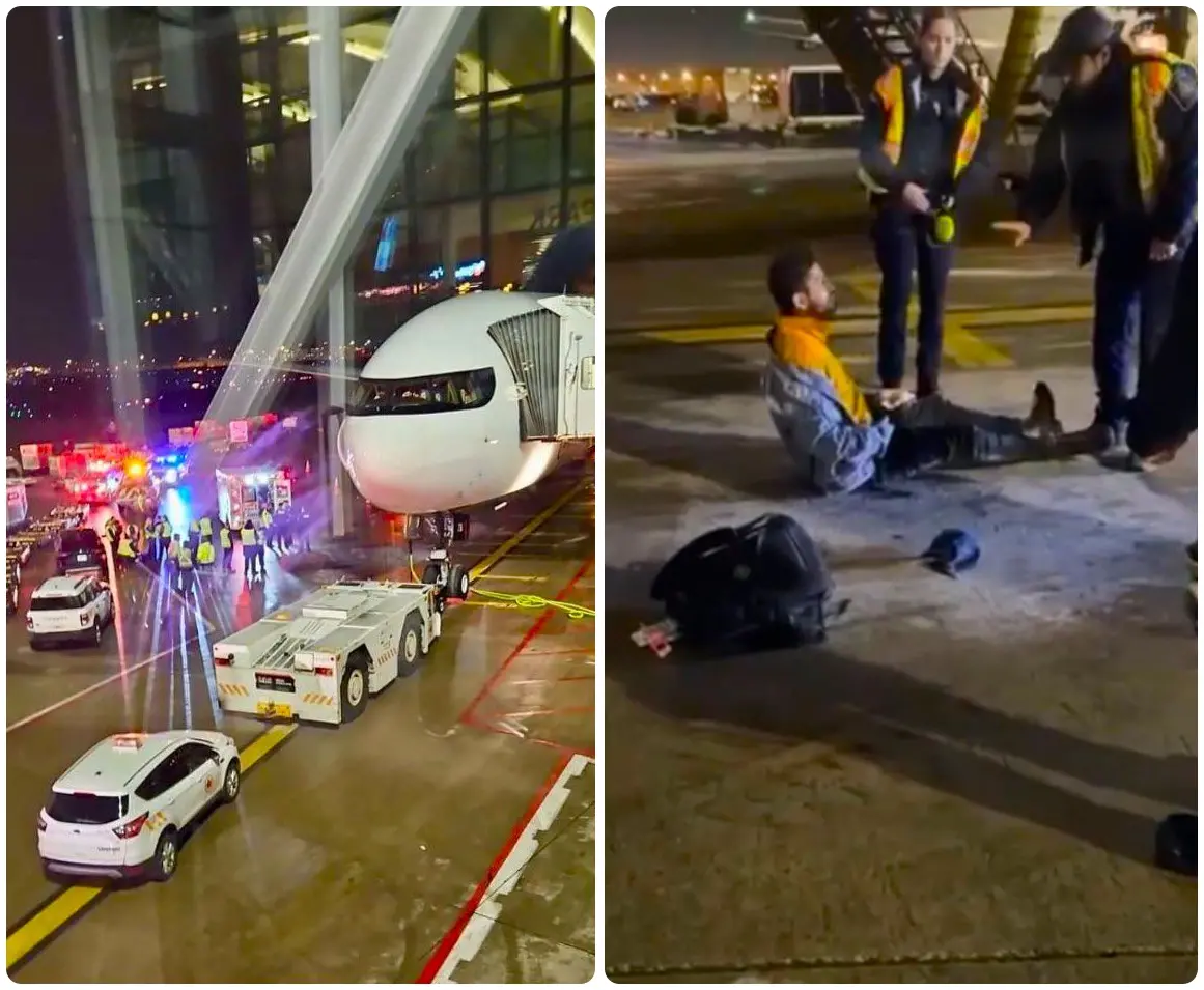 ▲加拿大航空（Air Canada）日前發生一起乘客打開艙門摔出飛機的意外，導致班機延誤6小時，且出事的又是波音的飛機，不過詳情仍在調查中。（圖／翻攝自@6ixbuzztv的X）