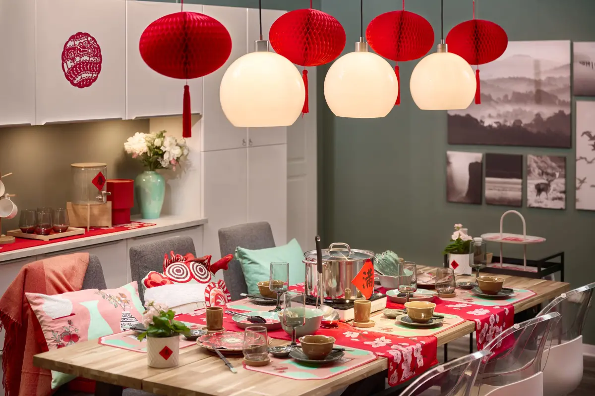 ▲農曆新年甲辰龍年即將到來，正是為家增添年味的好時機。（圖／IKEA提供）