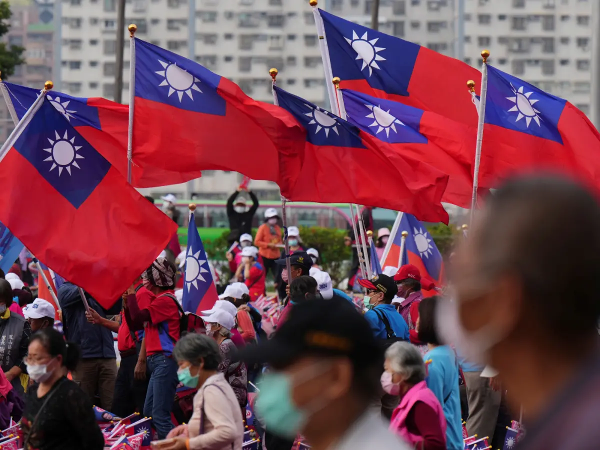 ▲國際社會高度關注台灣將於本週末登場的總統及立法委員大選。示意圖。（圖／美聯社／達志影像）