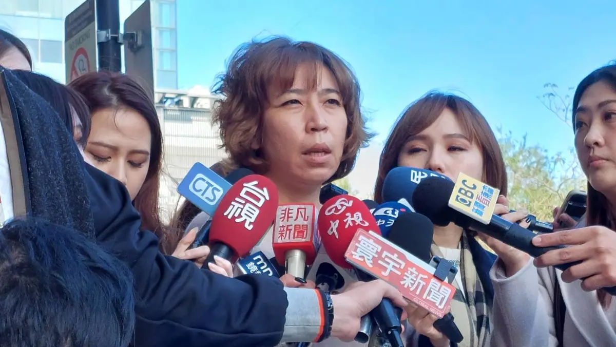 ▲屏東縣議長周典論的女兒周孟蓉說，如果柯文哲要找郭台銘，就去找周典論。（圖／記者林怡昕攝，2023.01.12）