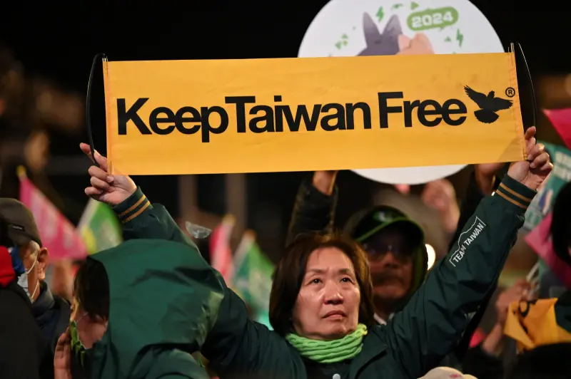 ▲台灣2024大選在即，有分析指出，自由選舉對北京而言，本身就是一種威脅，未來也很難容許台灣繼續存在民主。示意圖。（圖／美聯社／達志影像）