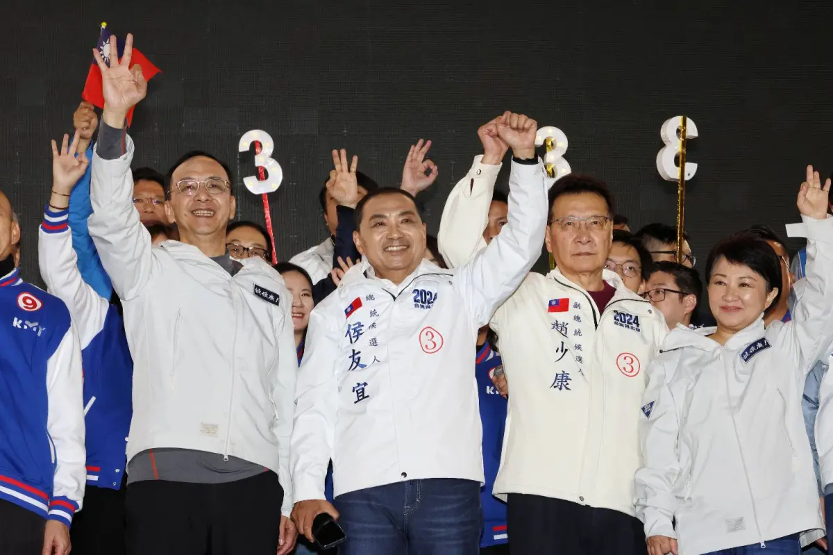 ▲國民黨總統候選人侯友宜。（圖／記者葉志明攝）