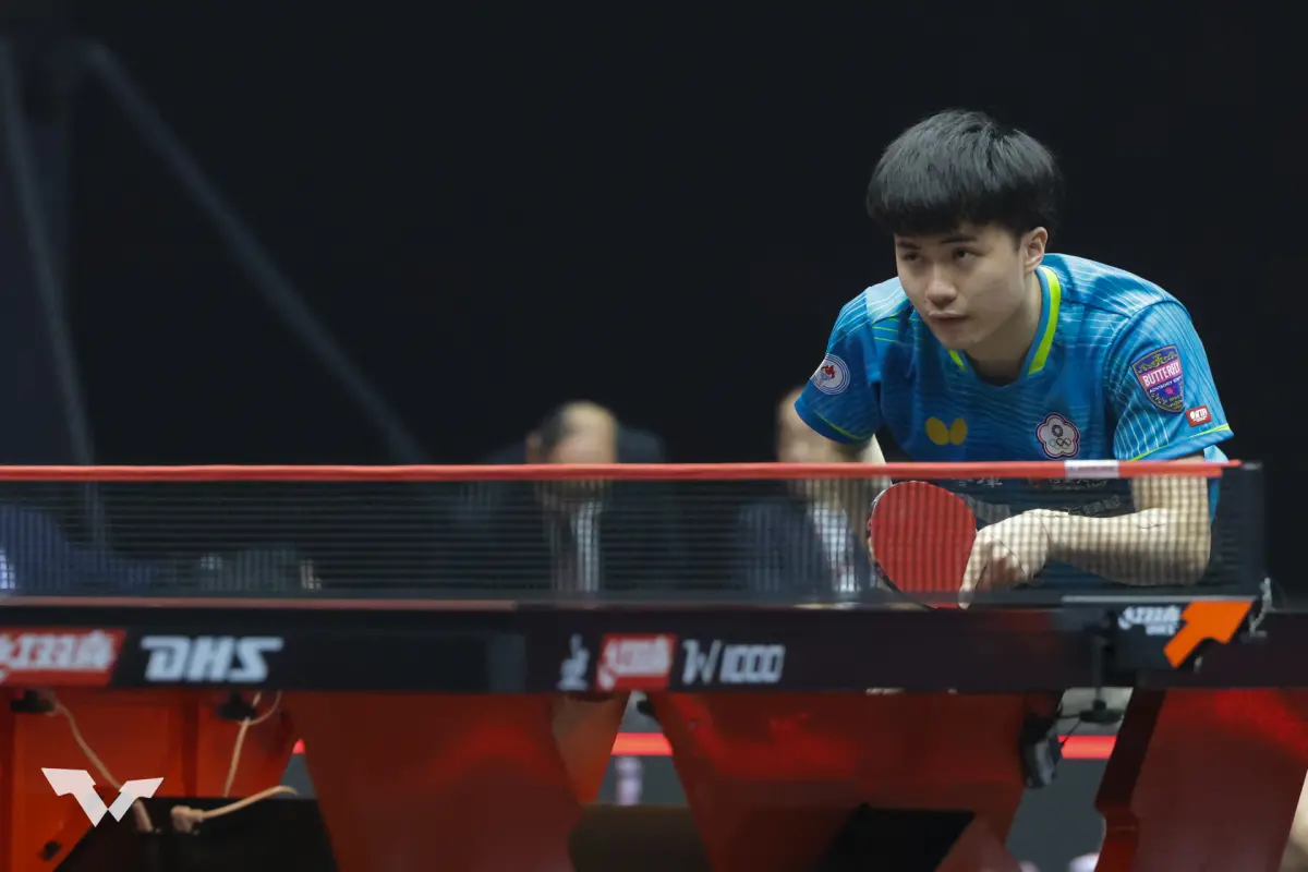 ▲「小林同學」林昀儒輪休，分組賽最終戰未上場，但台灣小將仍奪勝前進24強。（圖/取自WTT官網）