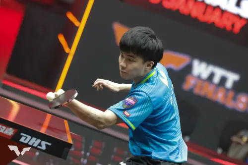▲林昀儒世界桌球錦標賽表現優異，有機會帶領台灣拿到奧運門票。（圖/取自WTT官網）