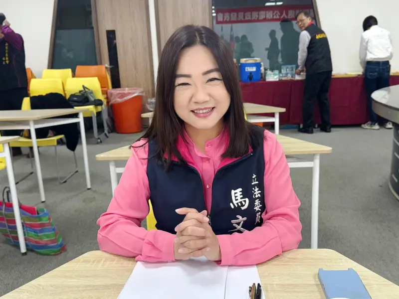 ▲國民黨候選人馬文君稍早自行宣布當選,成功創下5連霸紀錄,並發表勝選感言。(圖/取自馬文君臉書)