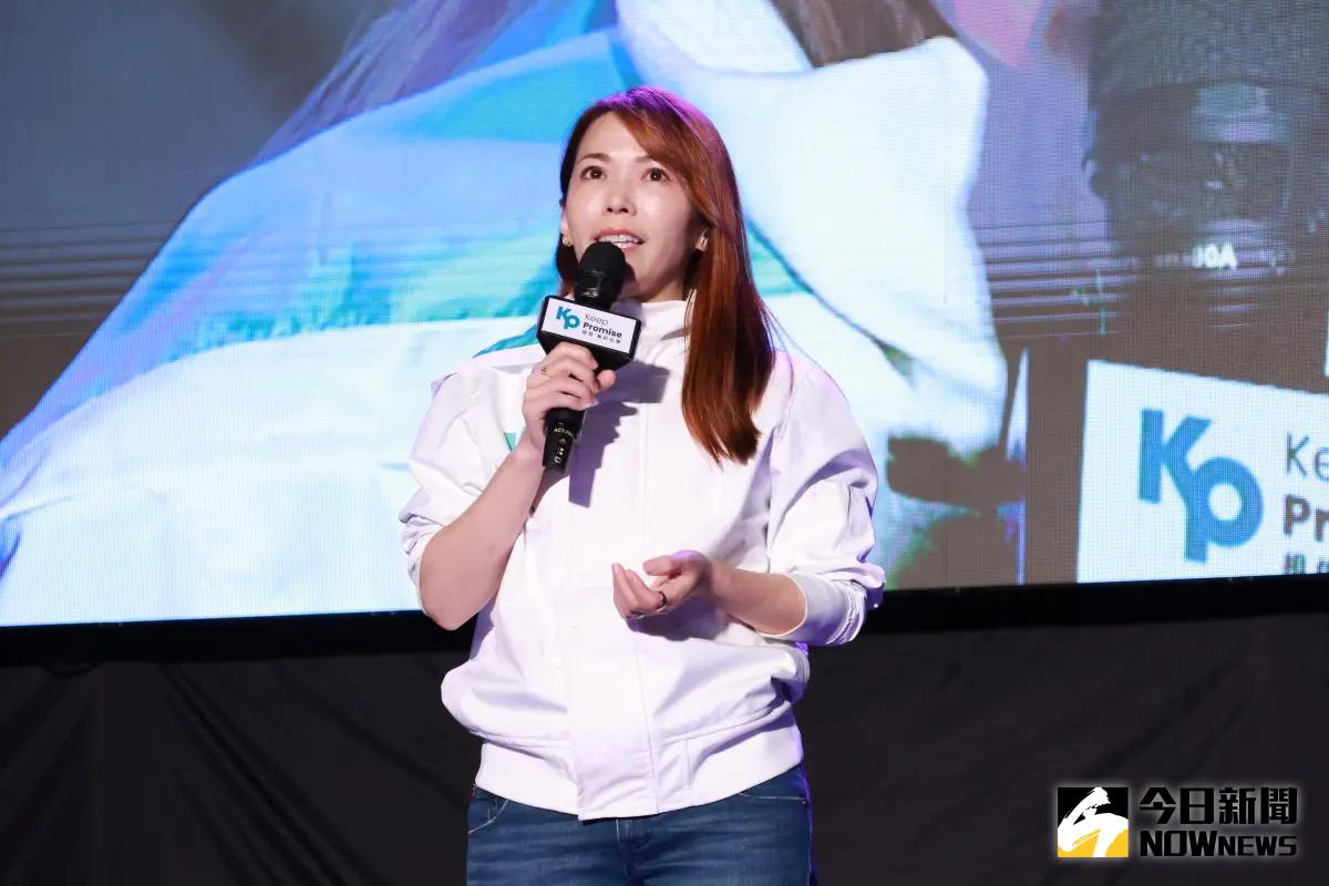 ▲柯文哲競辦發人陳智菡。（圖／記者陳明中攝，2024.01.13）