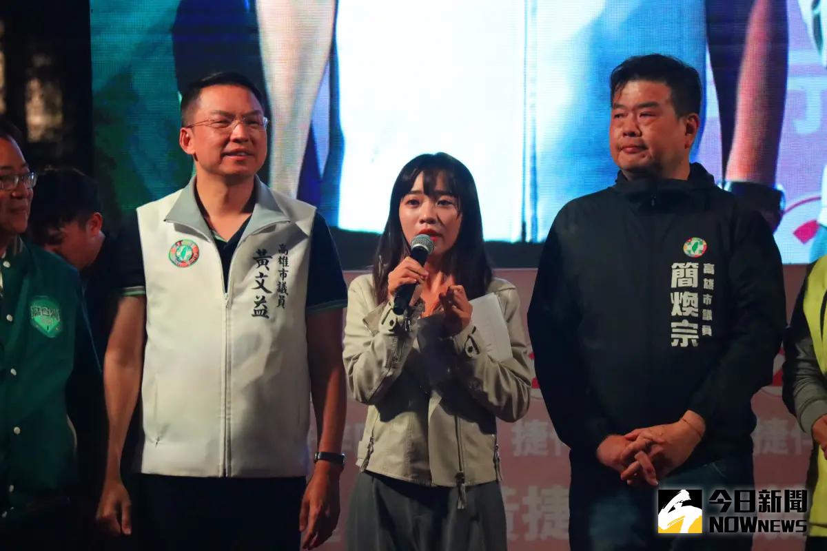 ▲黃捷高挾知名度自帶票源，立委選舉初登板就拿下勝利。（圖／記者鄭婷襄攝，2024.01.13）