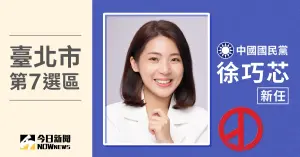 ▲國民黨徐巧芯已經自行宣布當選立委。（圖／NOWnews社群中心製）