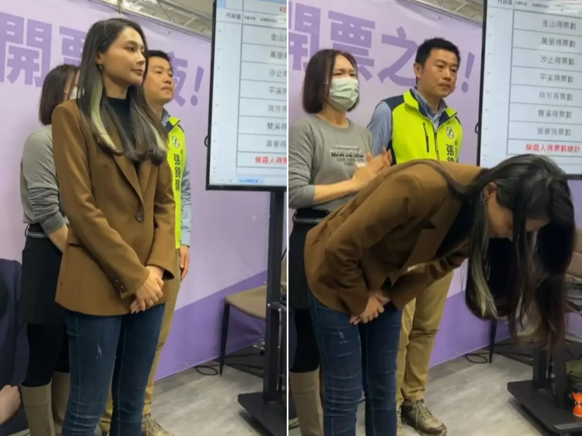 ▲「太陽花女戰神」賴品妤晚間7時許發表敗選感言，哽咽認「是我不夠努力」。（圖／翻攝賴品妤臉書）