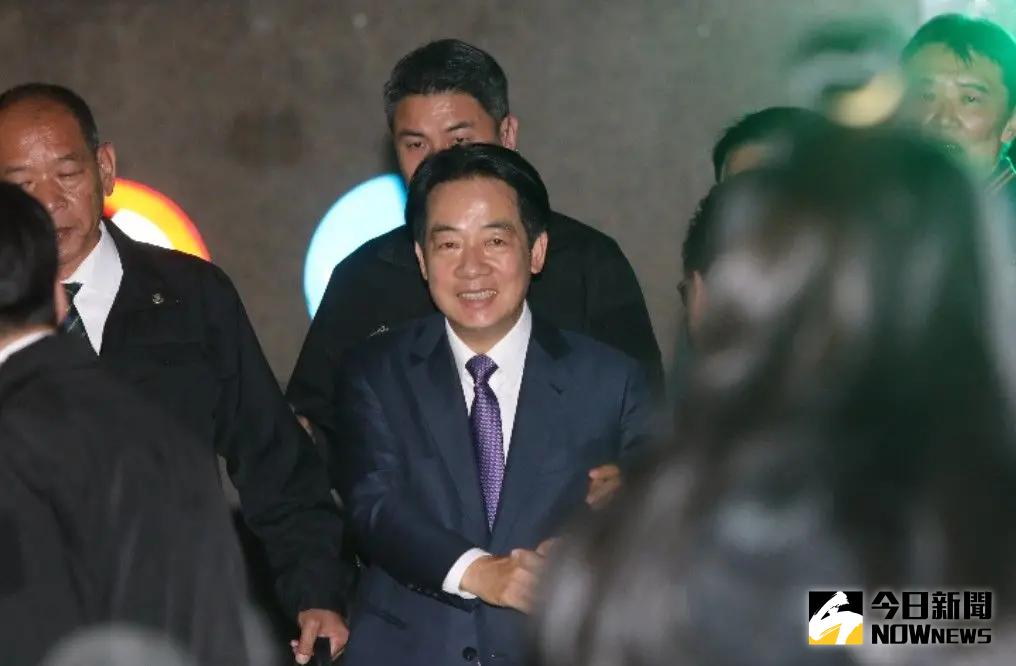 ▲2024總統大選由民進黨候選人賴清德、蕭美琴當選。（圖／記者康仲誠攝，2024.01.13）